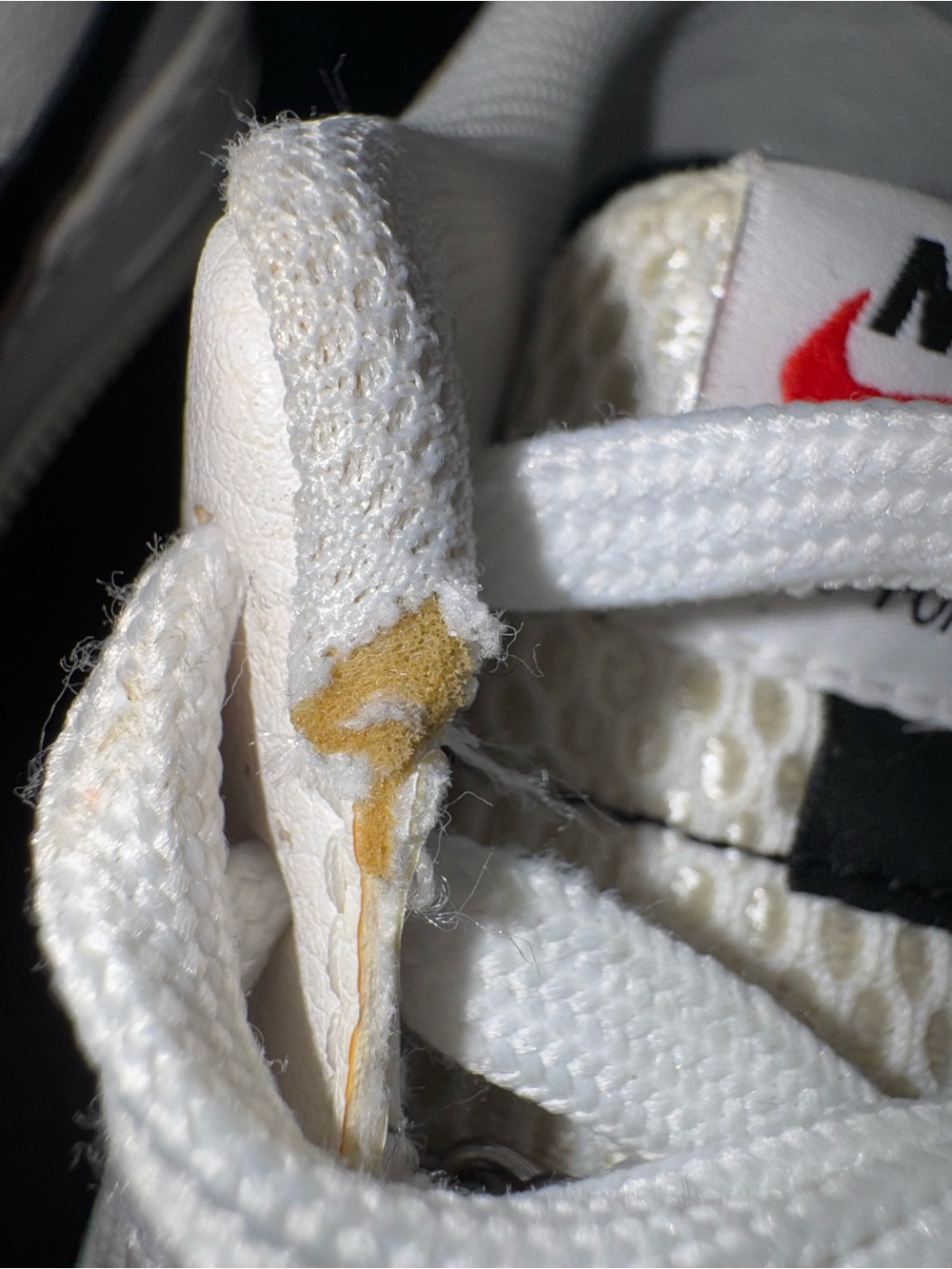 Nike Air Force 1 Shadow White Multi-Color Leather Sneakers Women’s 7 - Picture 11 of 17